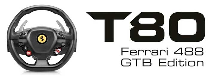 Thrustmaster T80 Ferrari 488 GTB Edition PS4 / PC