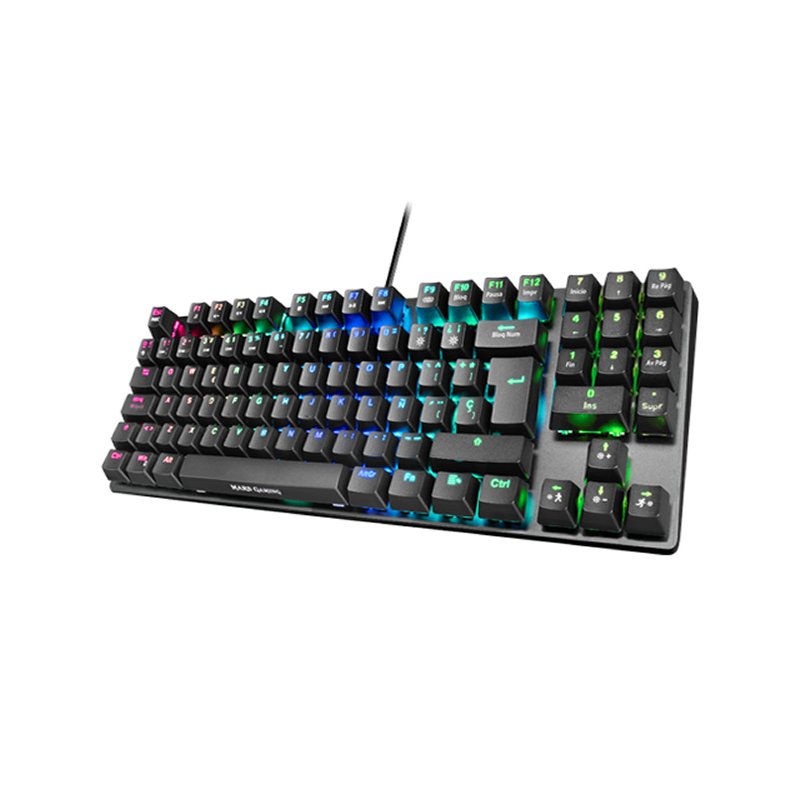 Clavier Gamer mécanique Mars Gaming (Outemu Blue Switch) - MKXTKL RGB (Noir)