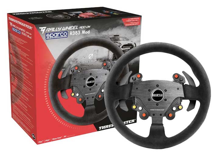 Thrustmaster TM Rally Wheel Add-On Sparco R383 Mod