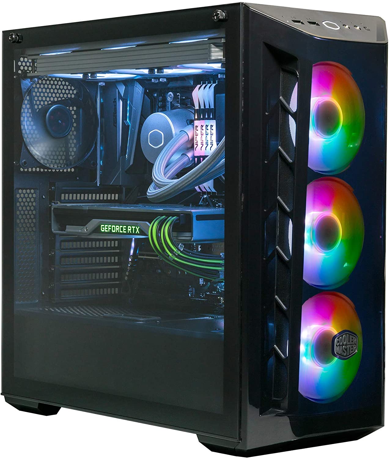 Tour E-ATX Cooler Master Masterbox MB520 ARGB Noir