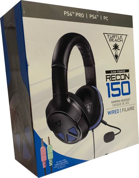 Turtle Beach Recon 150 Black Wired PS5/PS4/PC